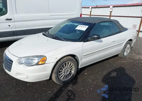 2004 Chrysler Sebring Lxi z USA, uszkodzony, nr VIN 1C3EL55R54N161040